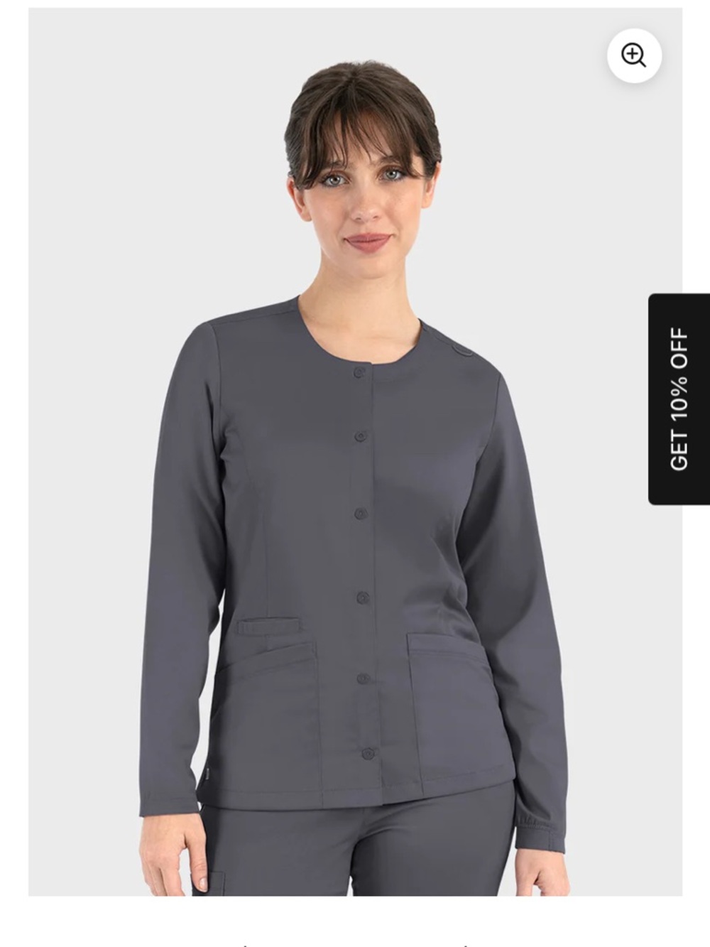 Women's Button-Down Medical Top